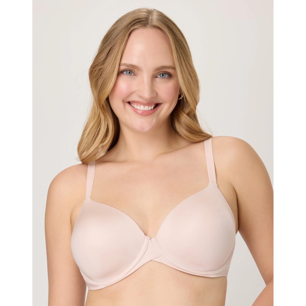 Maidenform Womens 38D One-Fab-Fit 2.0 T-Shirt Shaping Underwire Bra DM7543 246